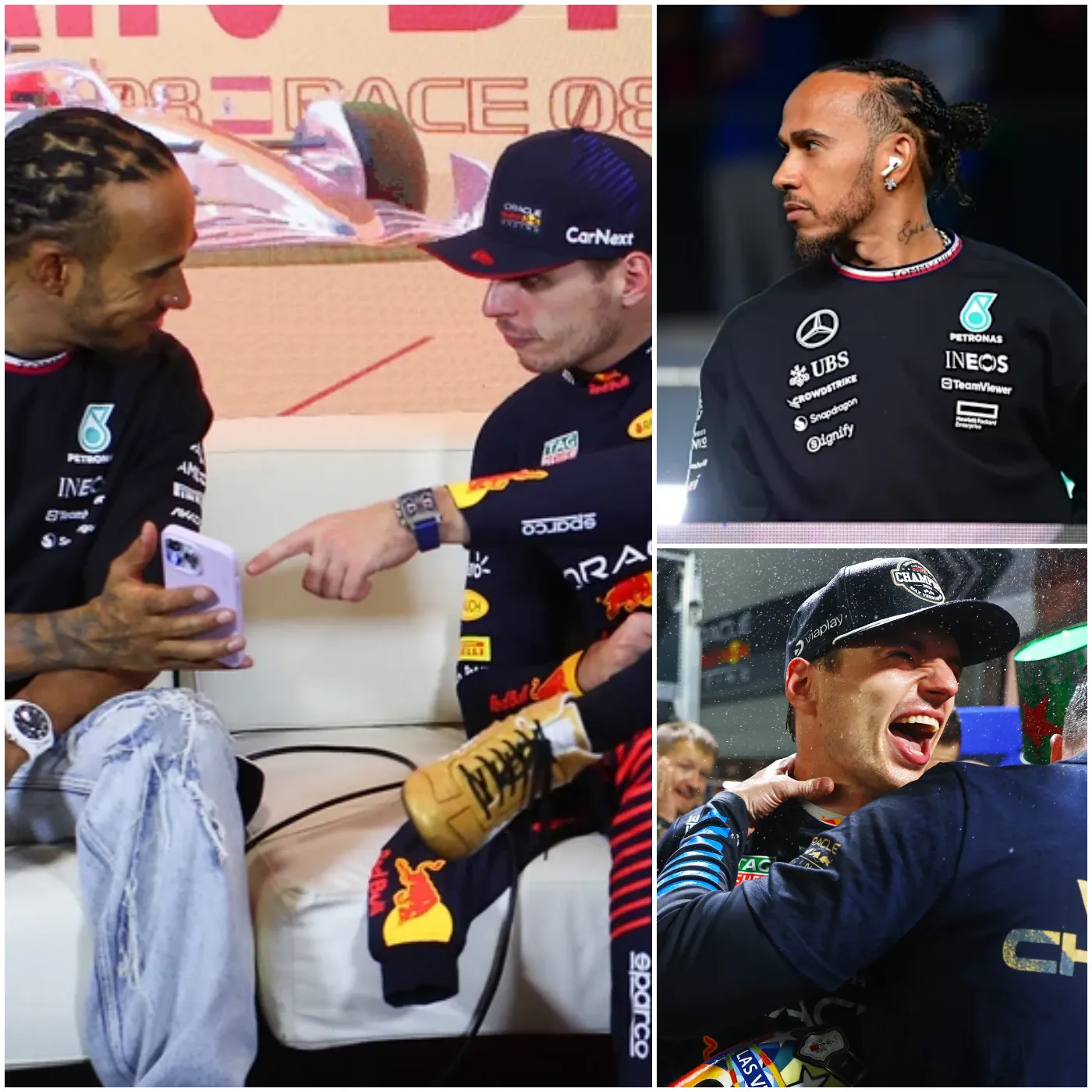 Lewis Hamilton is ‘devastated’ after Max Verstappen dominates Formula 1 for the fourth time. Secret message to rival