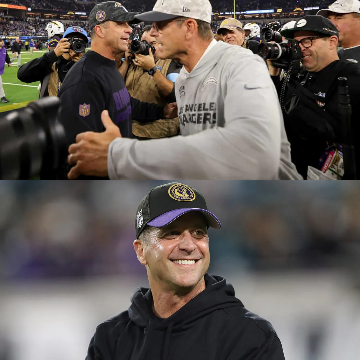 John Harbaugh Wins NFL Sibling Rivalry: Ravens Beat Chargers