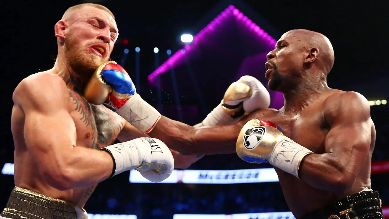 Floyd Mayweather đánh bại Conor McGregor bằng TKO ở hiệp thứ 10 - ESPN