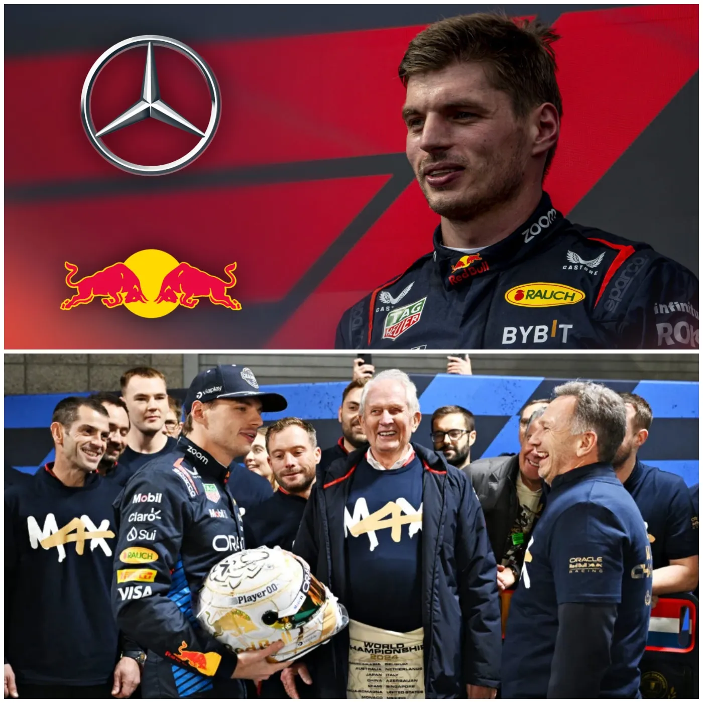 Max Verstappen to Leave Red Bull for Mercedes in F1 2026!