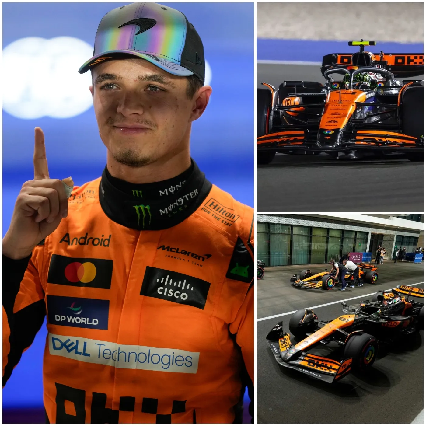 Lando Norris Secures Sprint Qualifying Pole at Qatar GP