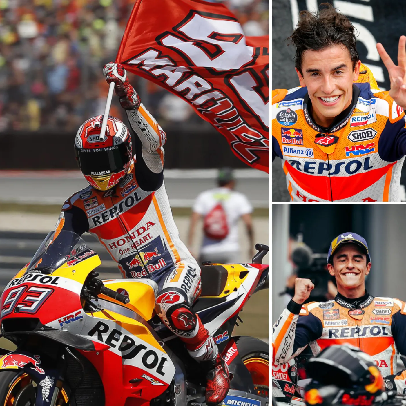 Marc Marquez, the legendary racer with a humanitarian heart