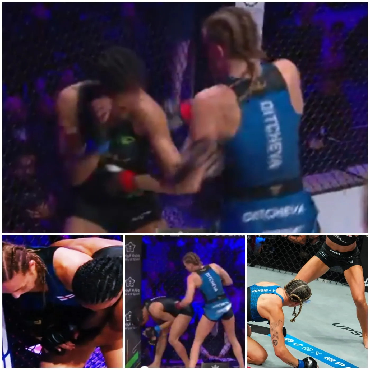 Dakota Ditcheva lands brutal body shot – dismantle Taila Santos to win 2024 PFL world title