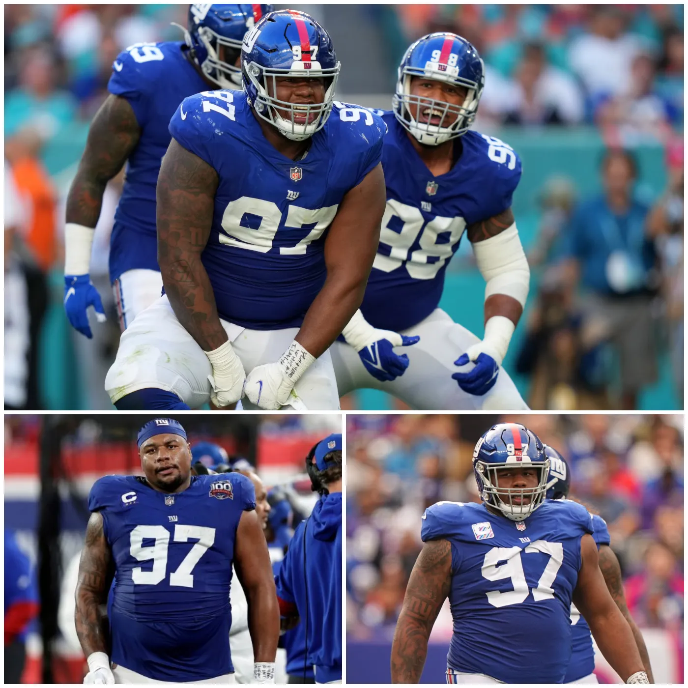 Giants’ Dexter Lawrence Expected to Miss Rest of Season After Elbow Injury vs. Cowboys