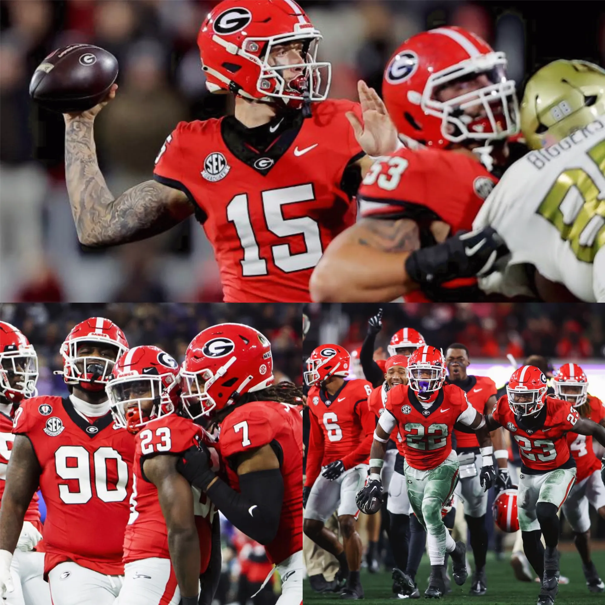 Georgia Bulldogs Triumph in Eight-Overtime Thriller to Secure College Football Playoff Spot