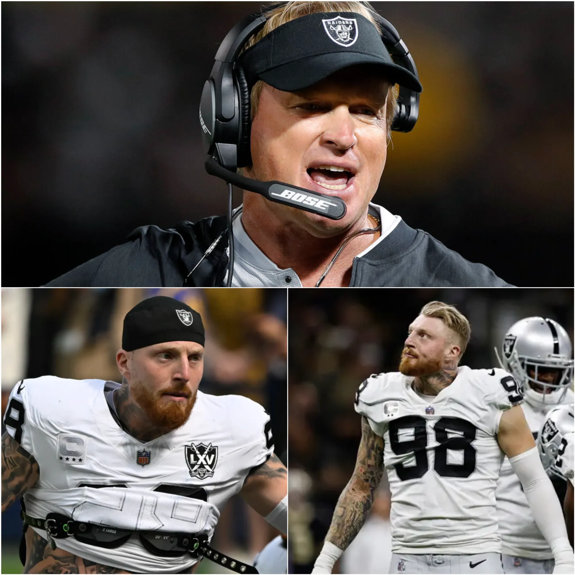 Maxx Crosby Shines in Loss: Jon Gruden’s Praise Amid Raiders’ Struggles