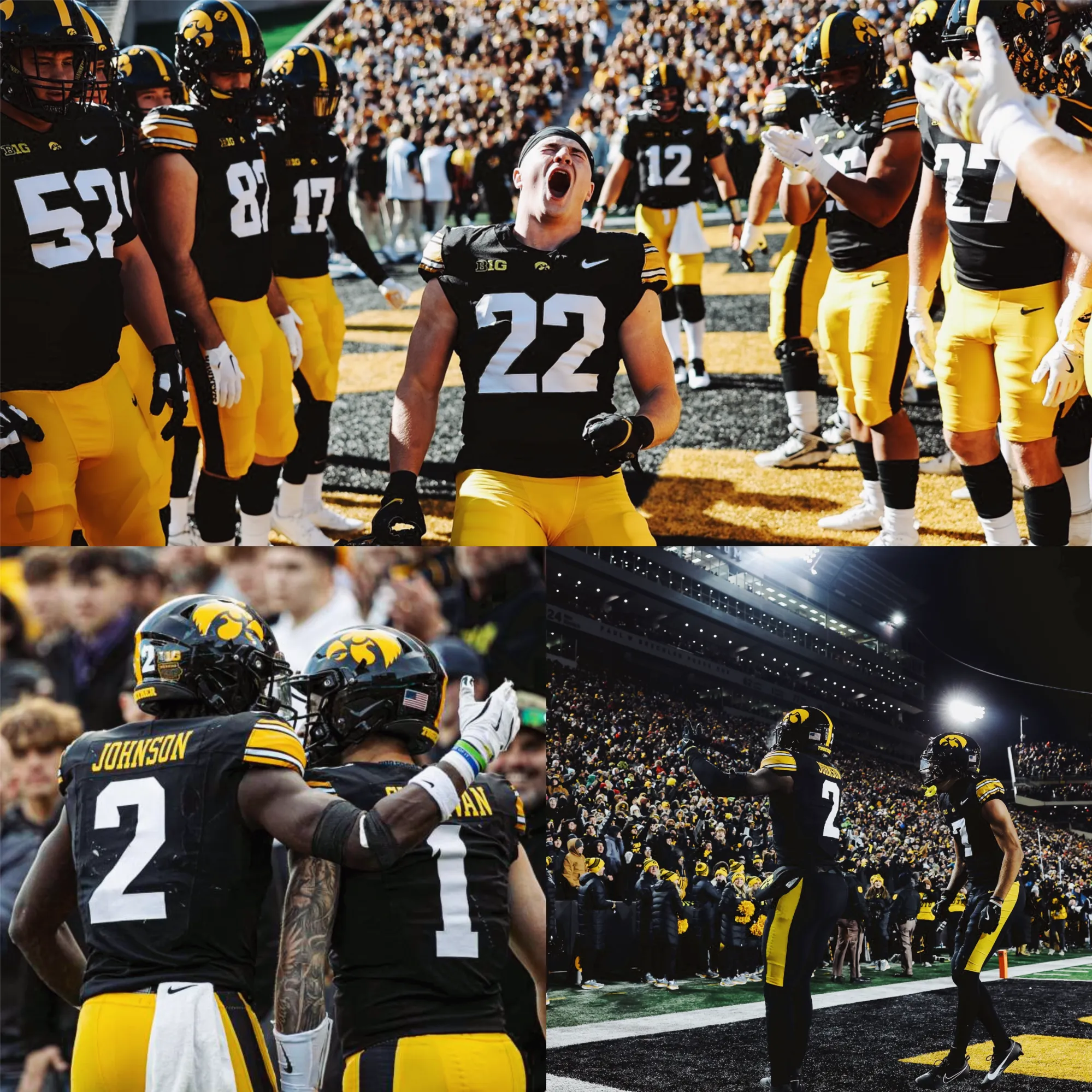 Tensions Run High as Iowa Hawkeyes Triumph Over Nebraska Cornhuskers in Rivalry Game