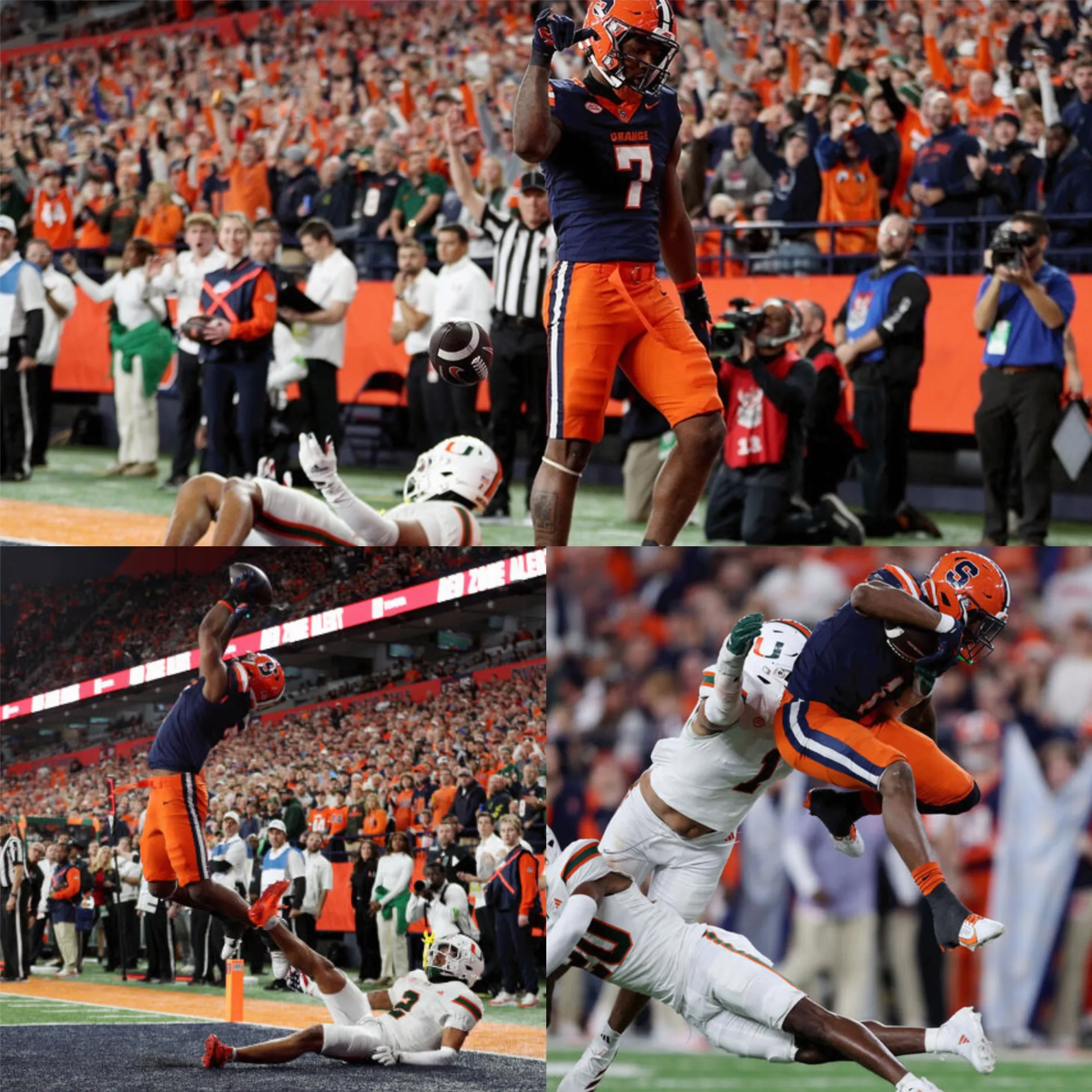 Miami Hurricanes Suffer Devastating CFP Setback After Squandering 21-Point Lead to Syracuse; Clemson Advances to ACC Title Game