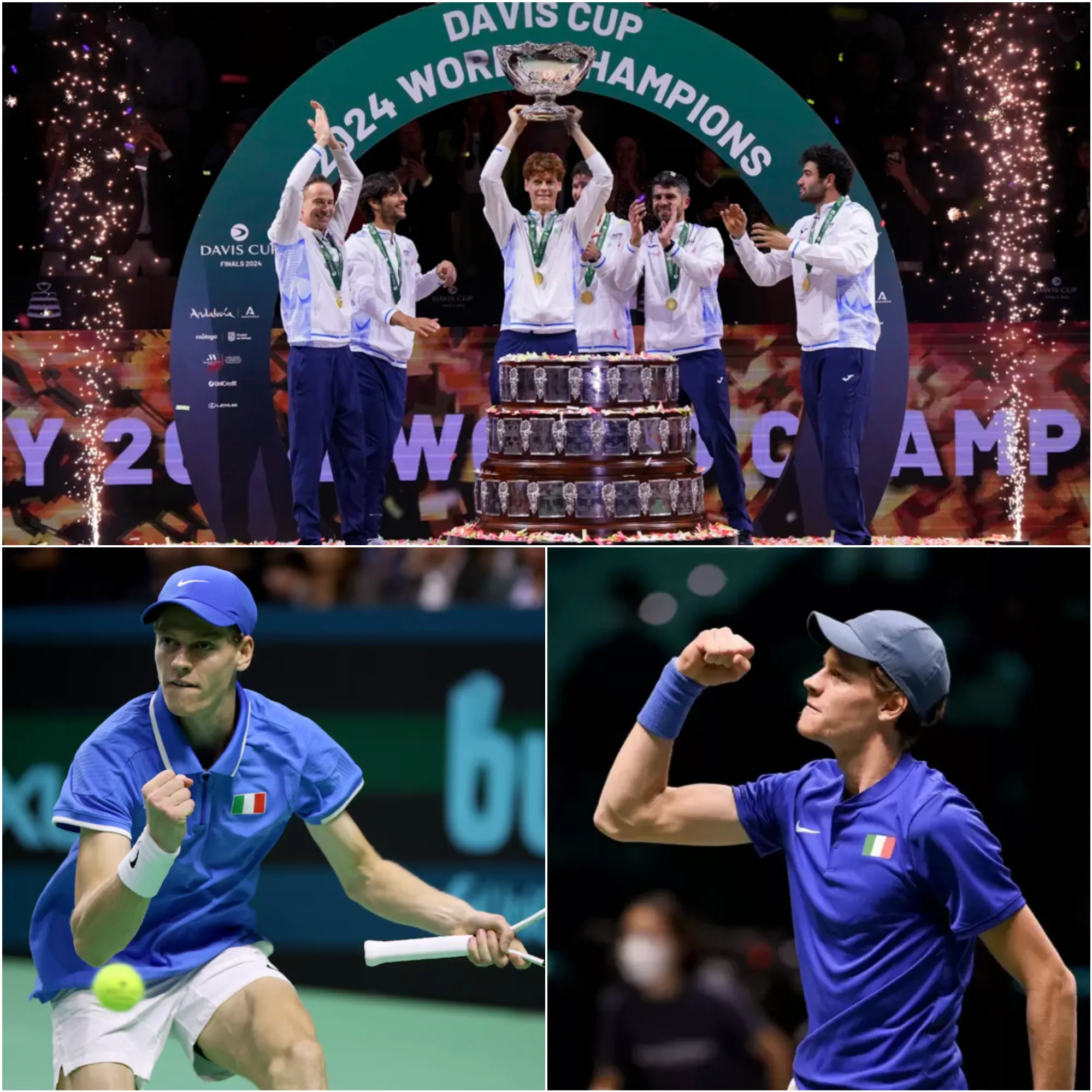 Jannik Sinner Leads Italy to Back-to-Back Davis Cup Victory After Historic 2024 Season