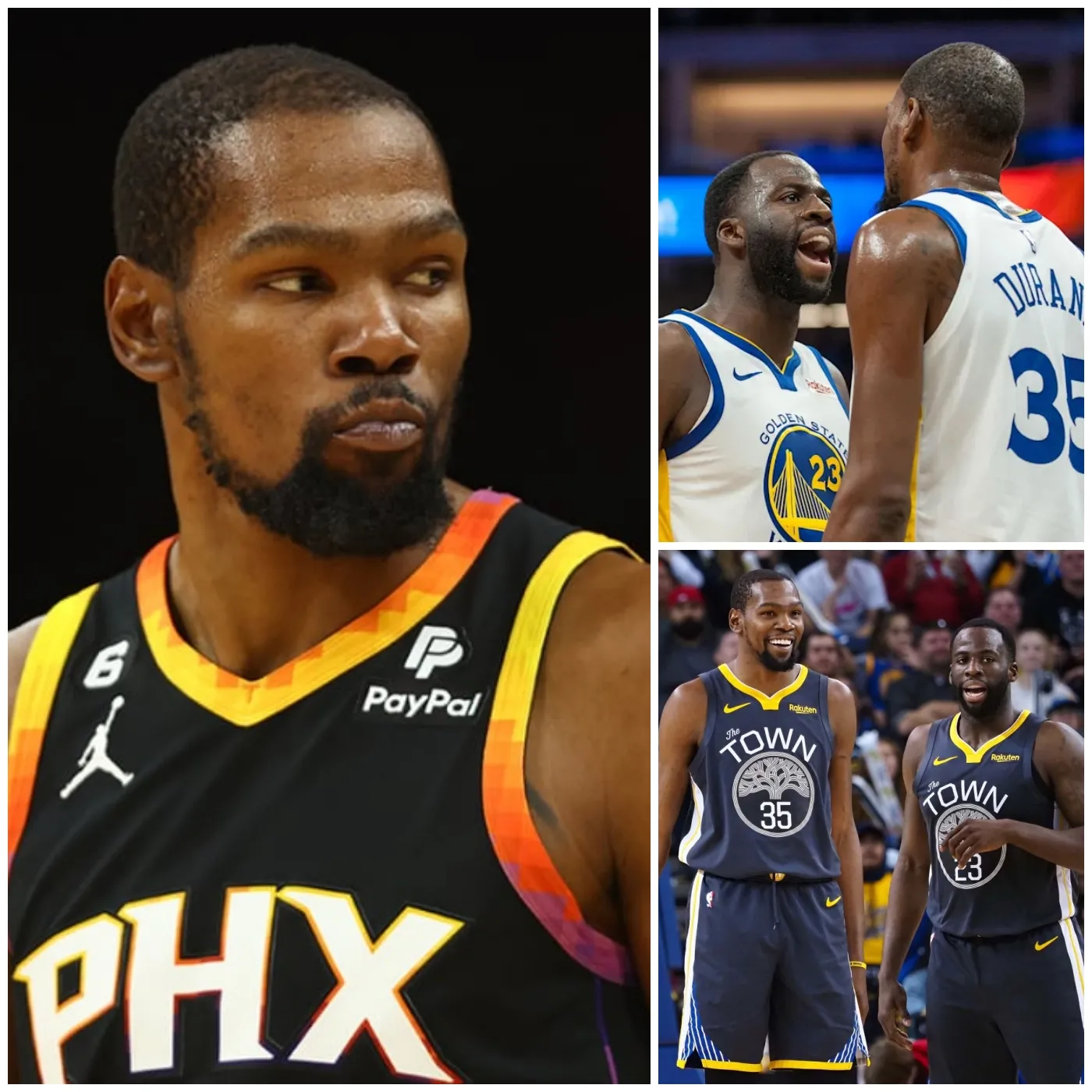 Kevin Durant Gets Honest About Draymond Green After Warriors-Suns Game