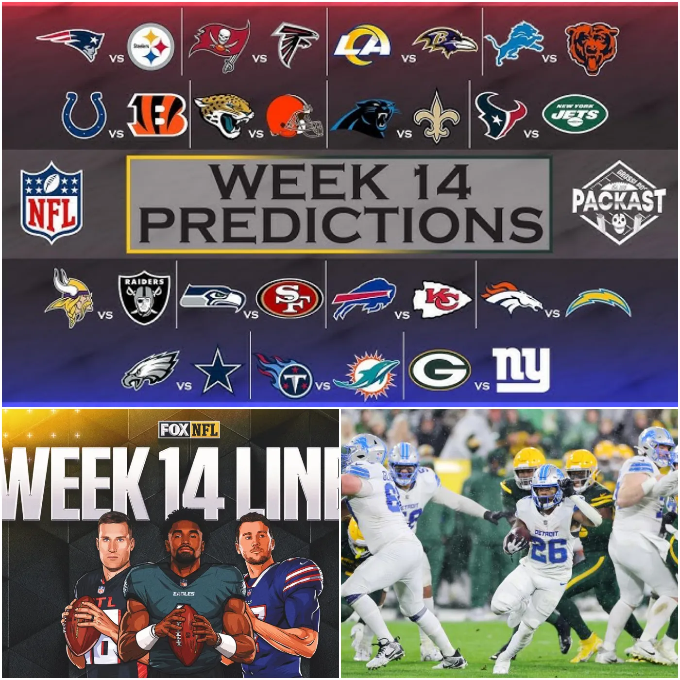 Week 14 NFL Betting Preview: Odds, Spreads, and Over/Unders for 2024