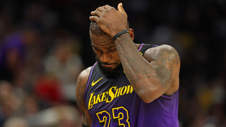 LeBron James is showing signs of decline as he approaches 40.