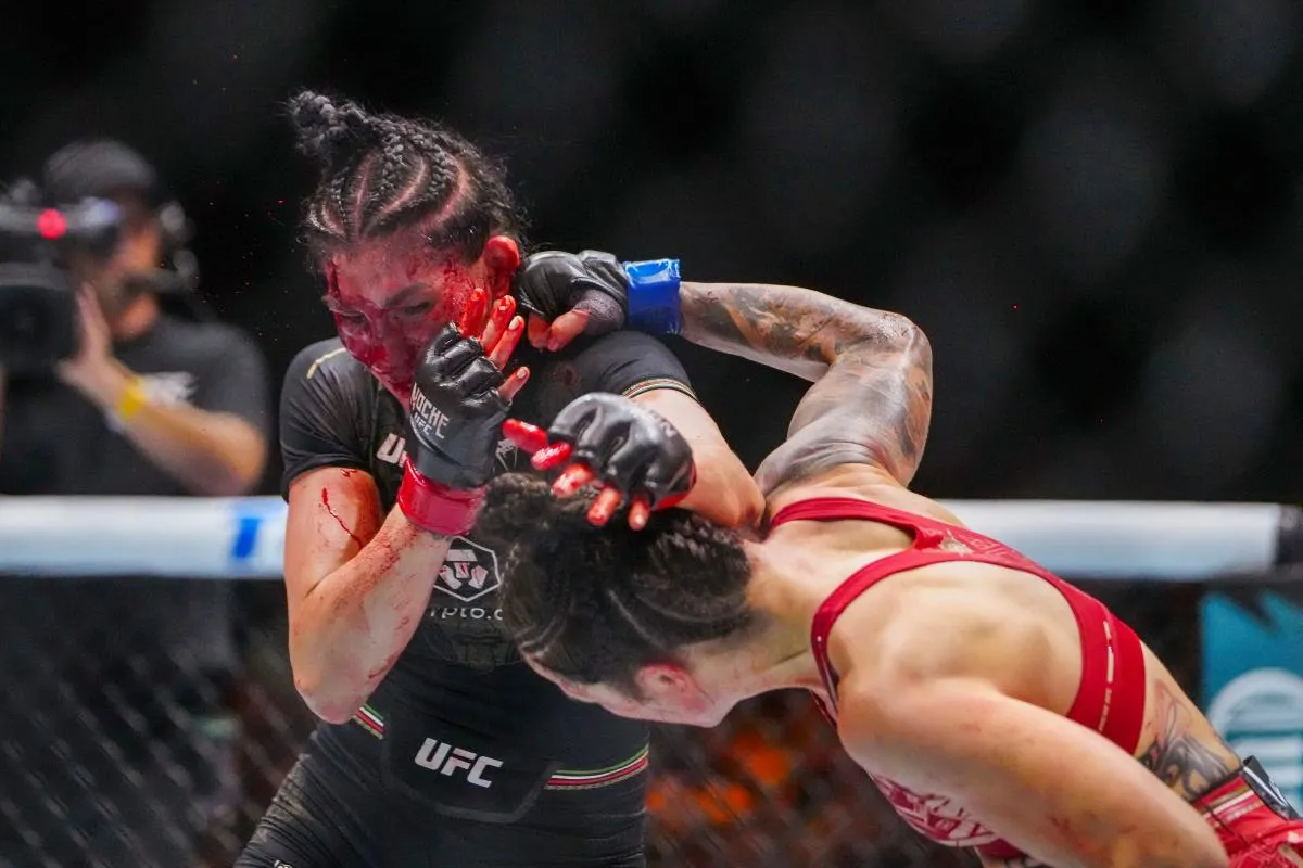 Norma Dumont đánh bại Irene Aldana tại UFC 306 tại Sphere ở Las Vegas: Những bức ảnh đẹp nhất - Yahoo Sports