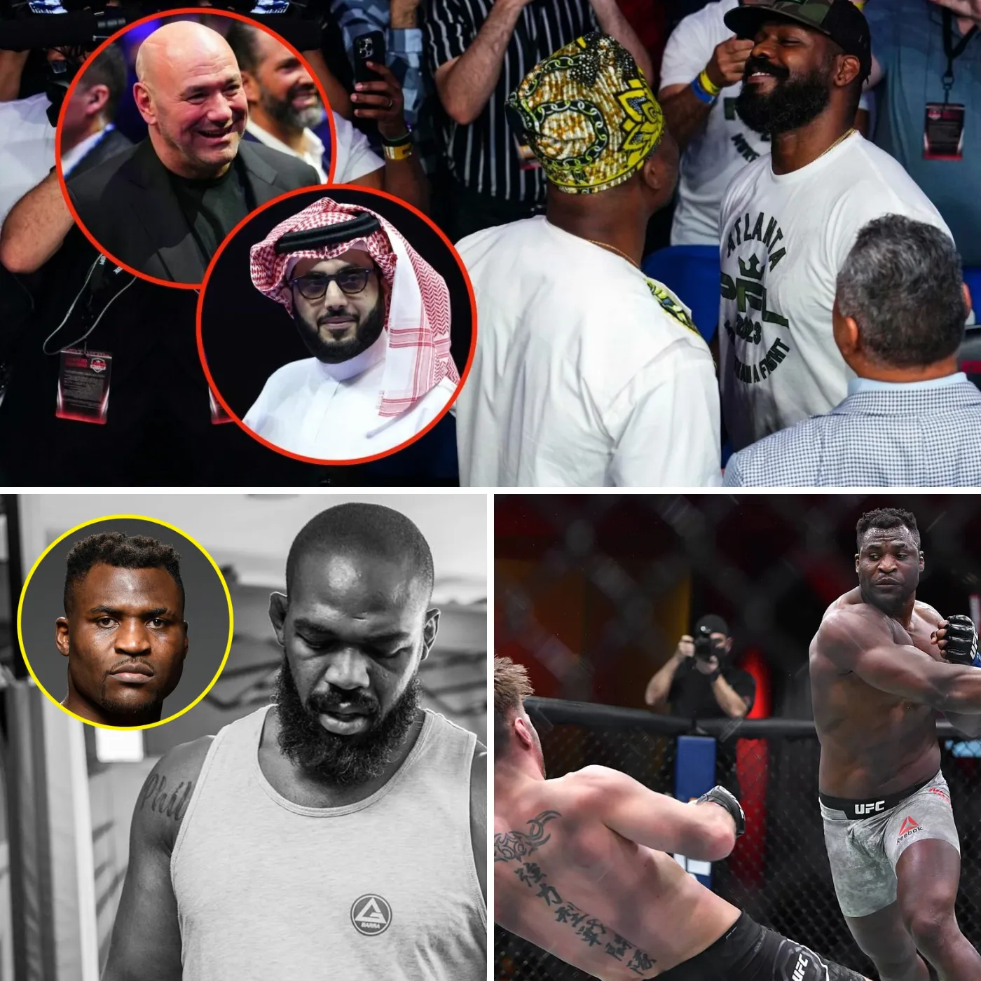 Turki Alalshikh Threatens Dana White: ‘I’ll Send You to the Moon to Make Jon Jones vs. Francis Ngannou Happen!’