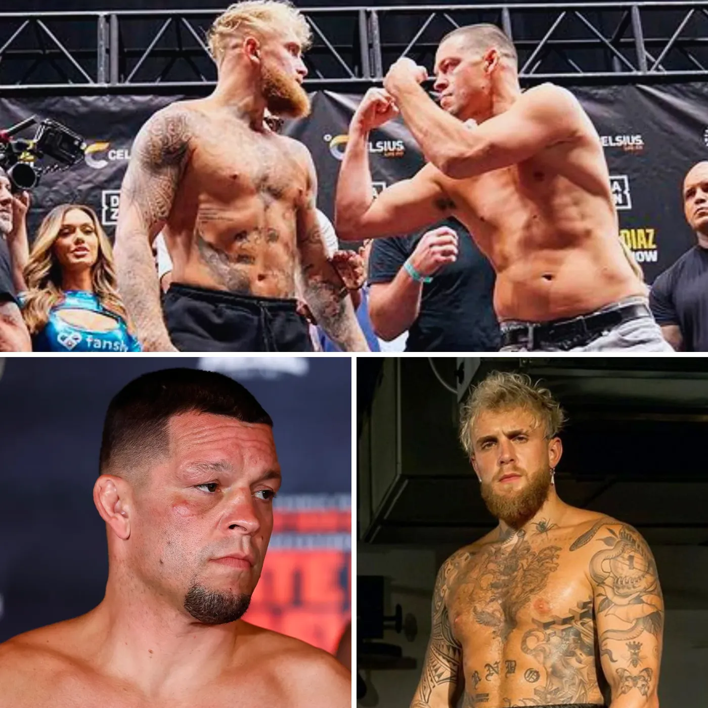 Nate Diaz Calls Out Dana White for Welcoming Jake Paul to MMA