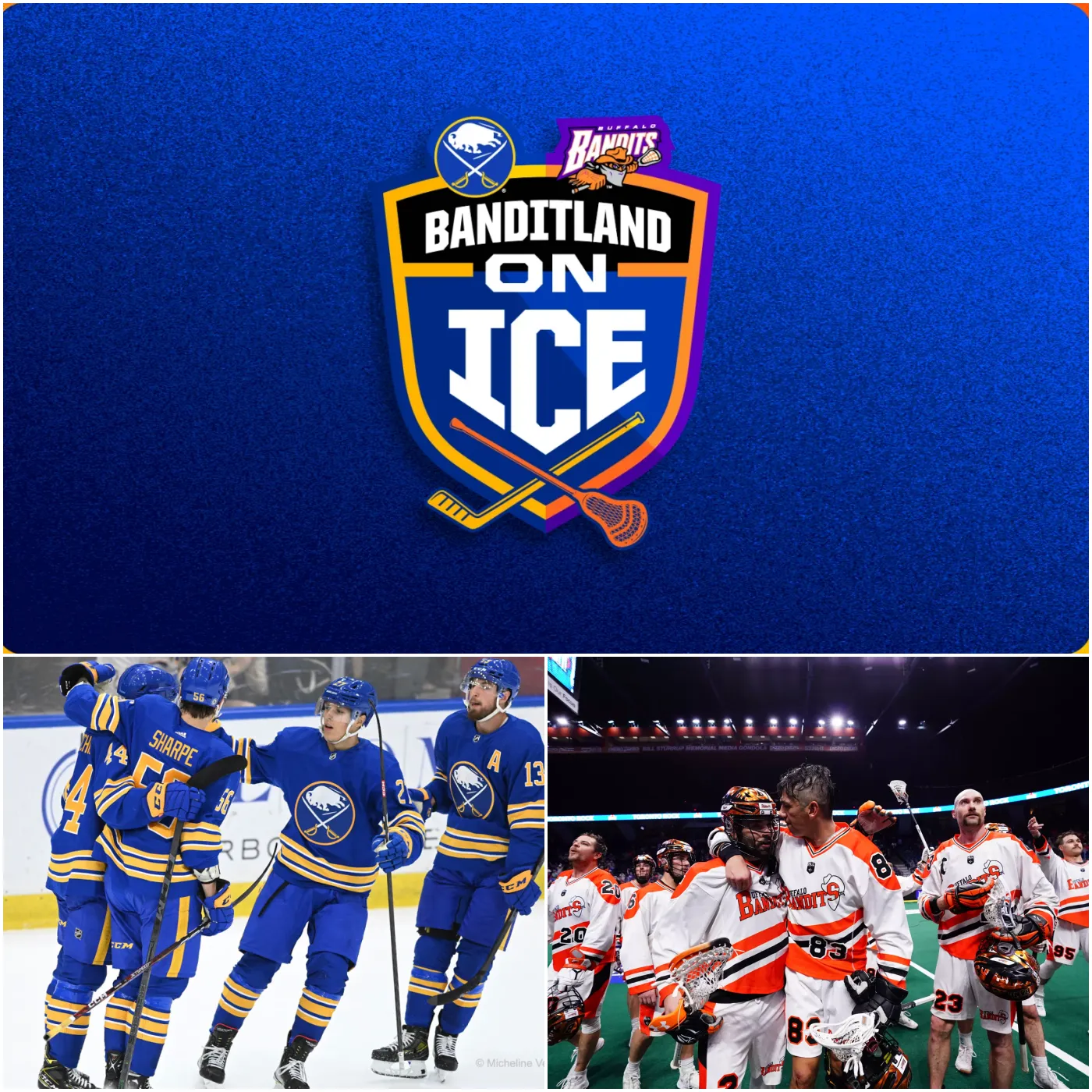 Sabres and Bandits Unite for Banditland on Ice on December 9