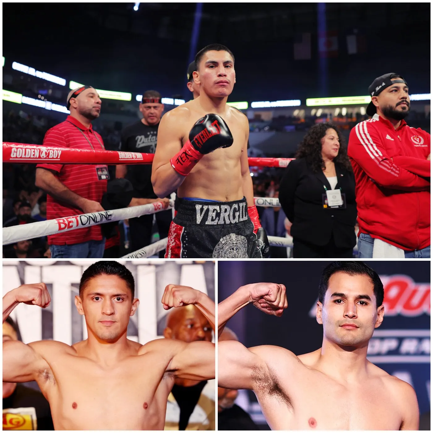 The most busy night of trainer Robert Garcia in Phoenix