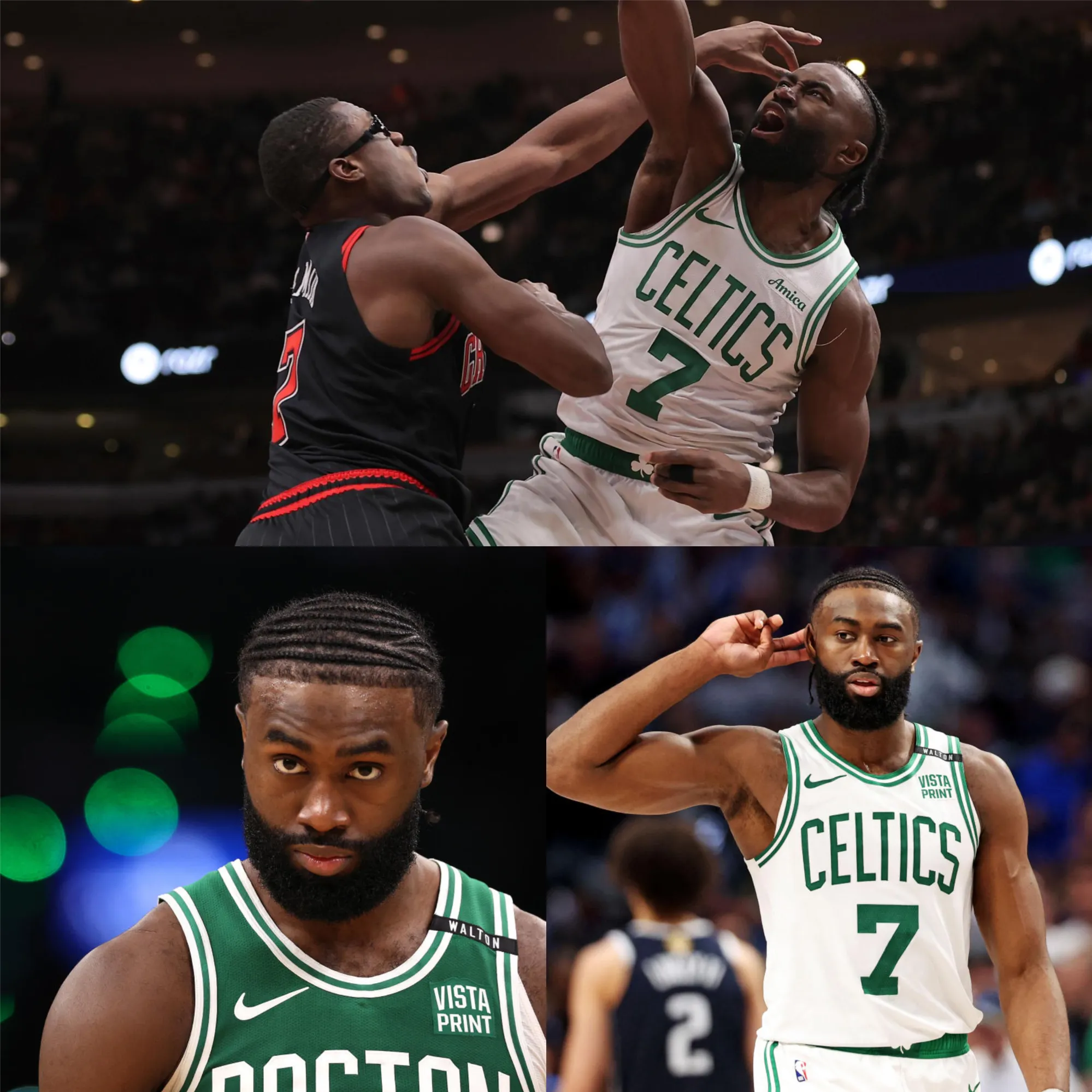 Jaylen Brown Fined $25,000 for ‘Inappropriate Gesture’ During Celtics Victory