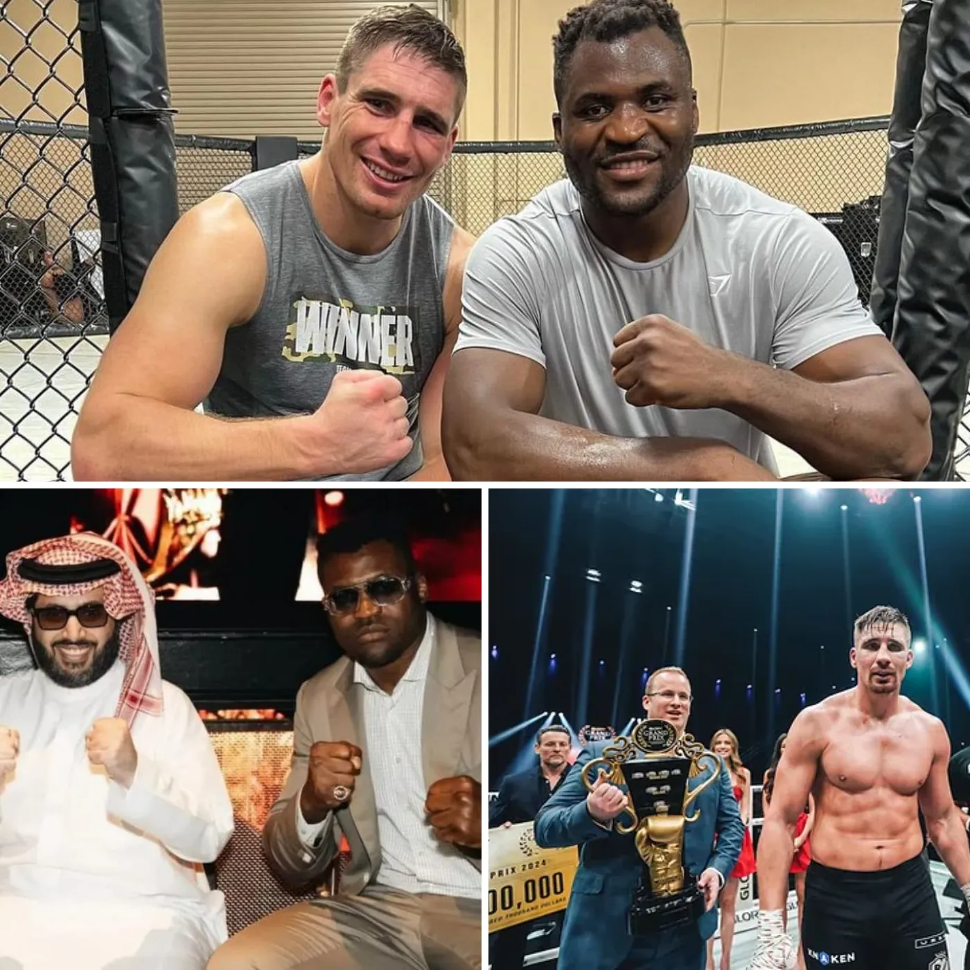 Ngannou vs Verhoeven a savage battle between two beasts – one will crumble!