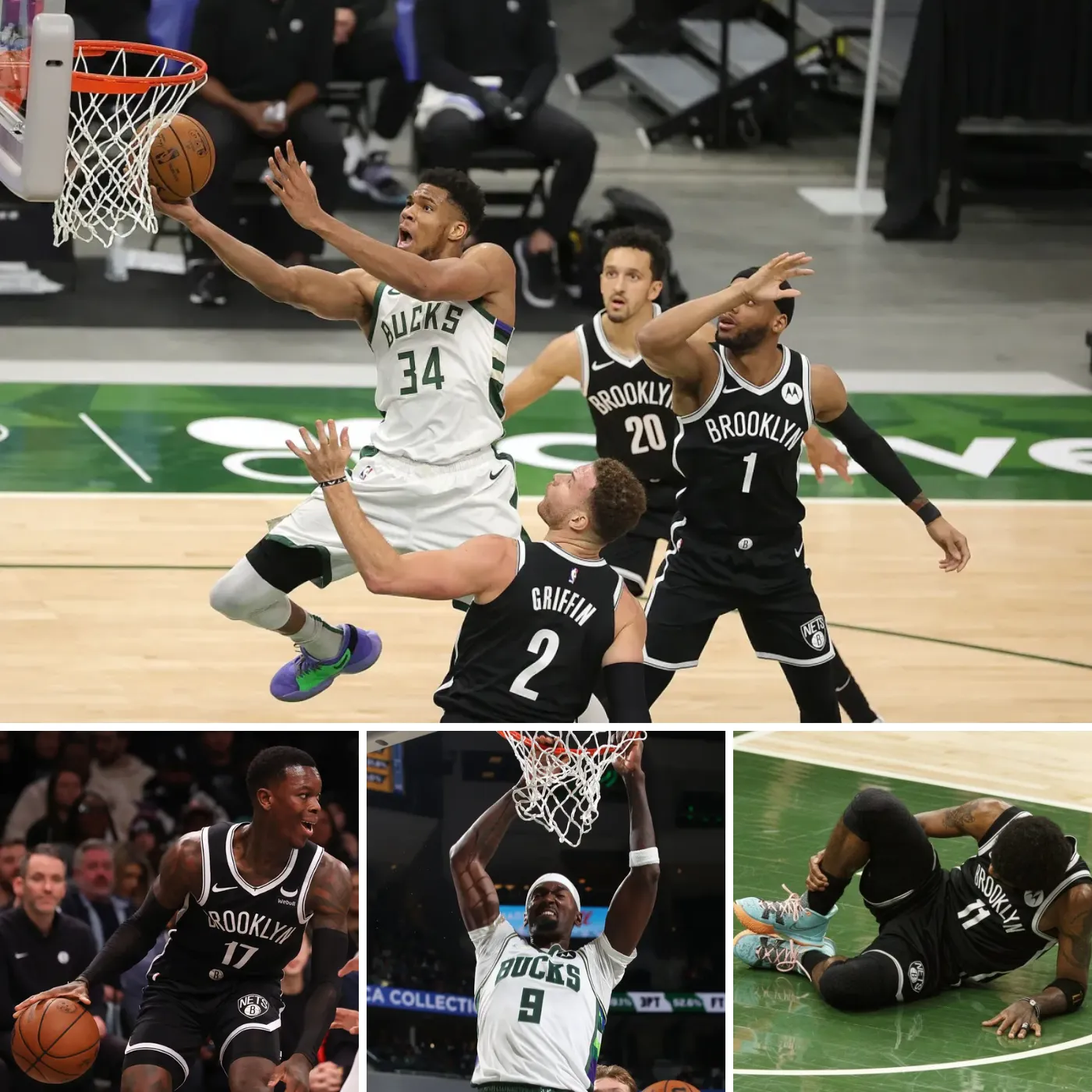 Giannis End Skid With 118-113 Win Over The Nets