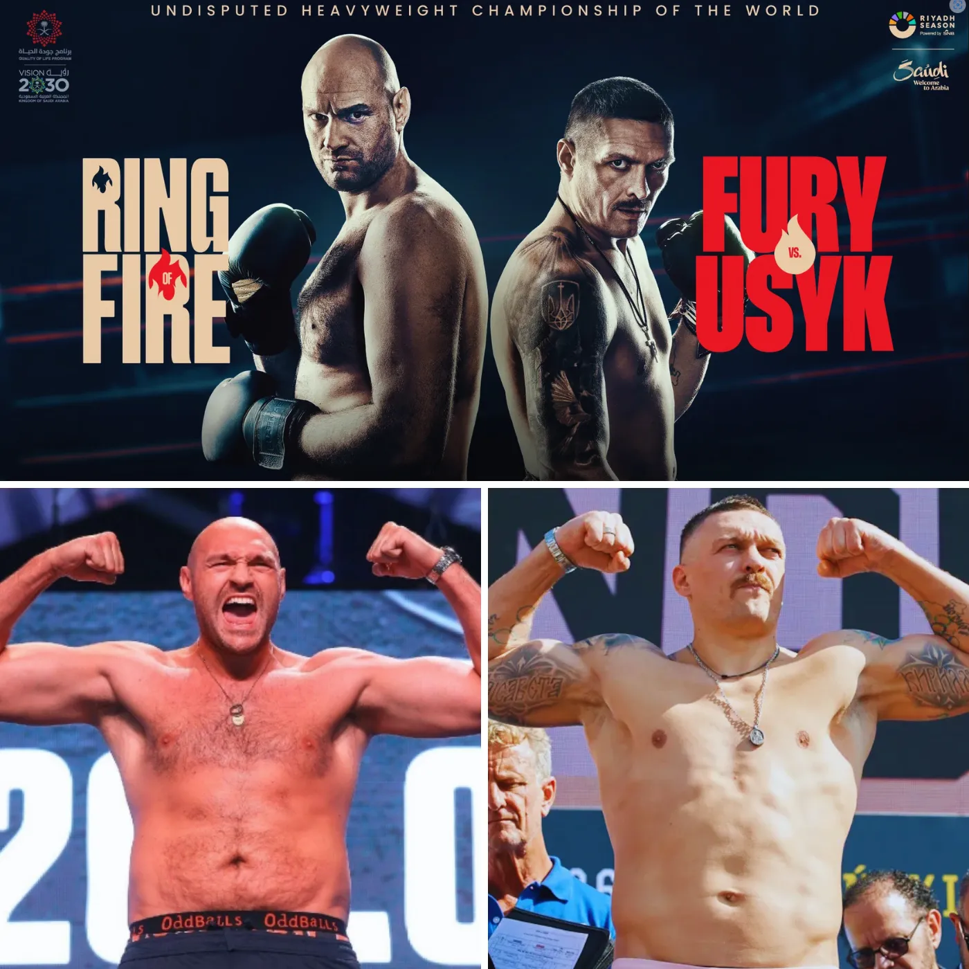 Fury vs. Usyk: The Heavyweight Rematch Everyone Is Talking About