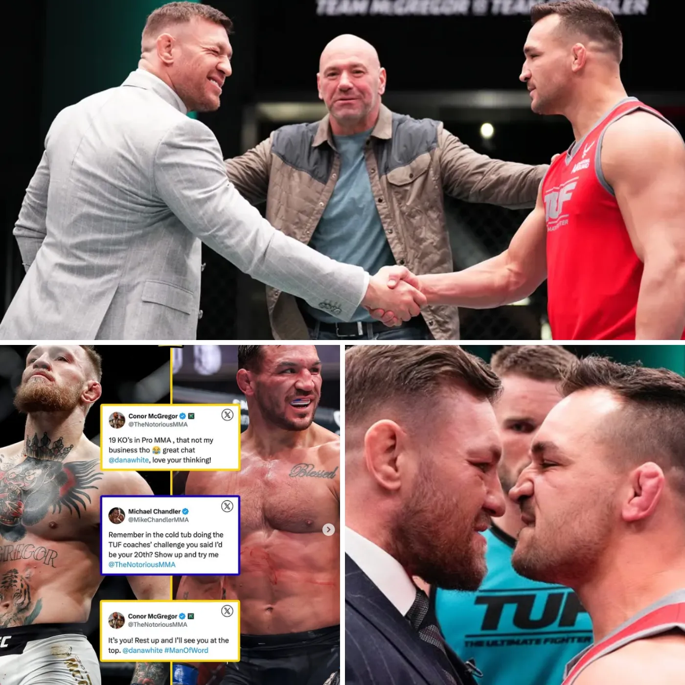 Two warriors, one unfinished story Conor McGregor and Michael Chandler