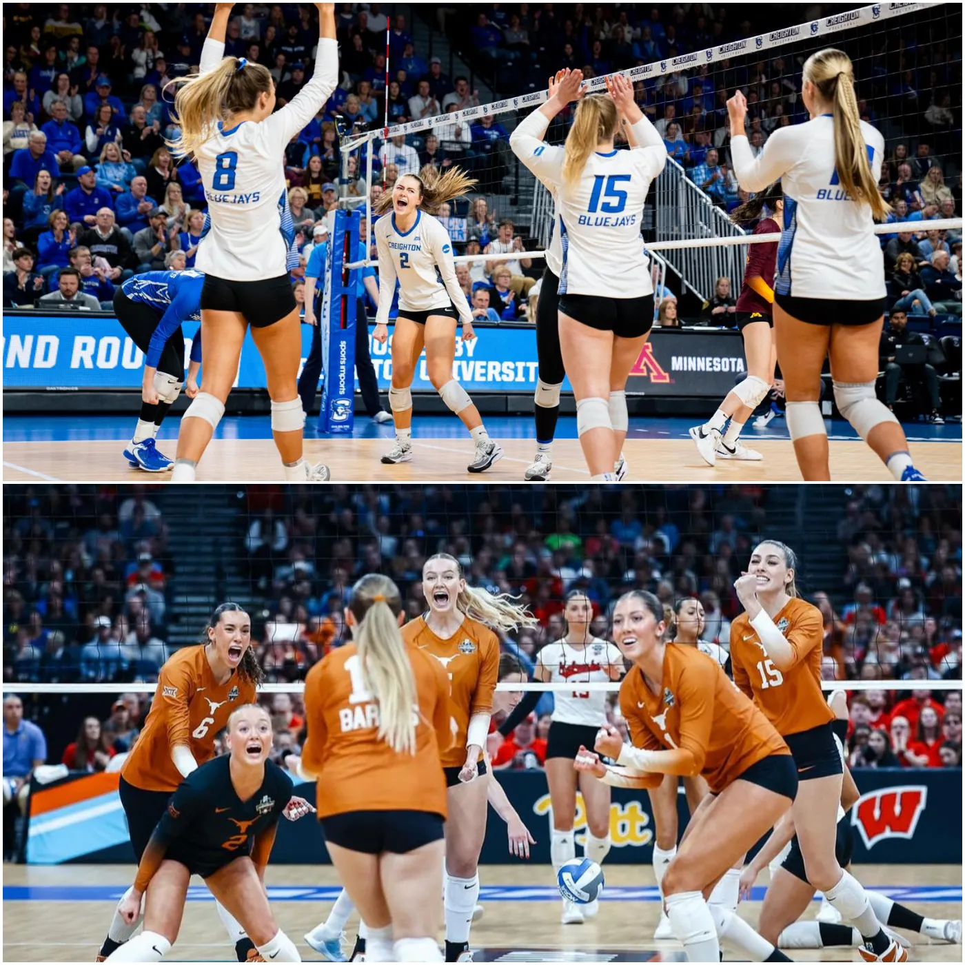 image_6758f9185d433 #6 Creighton Volleyball Set to Face #13 Texas in Sweet 16