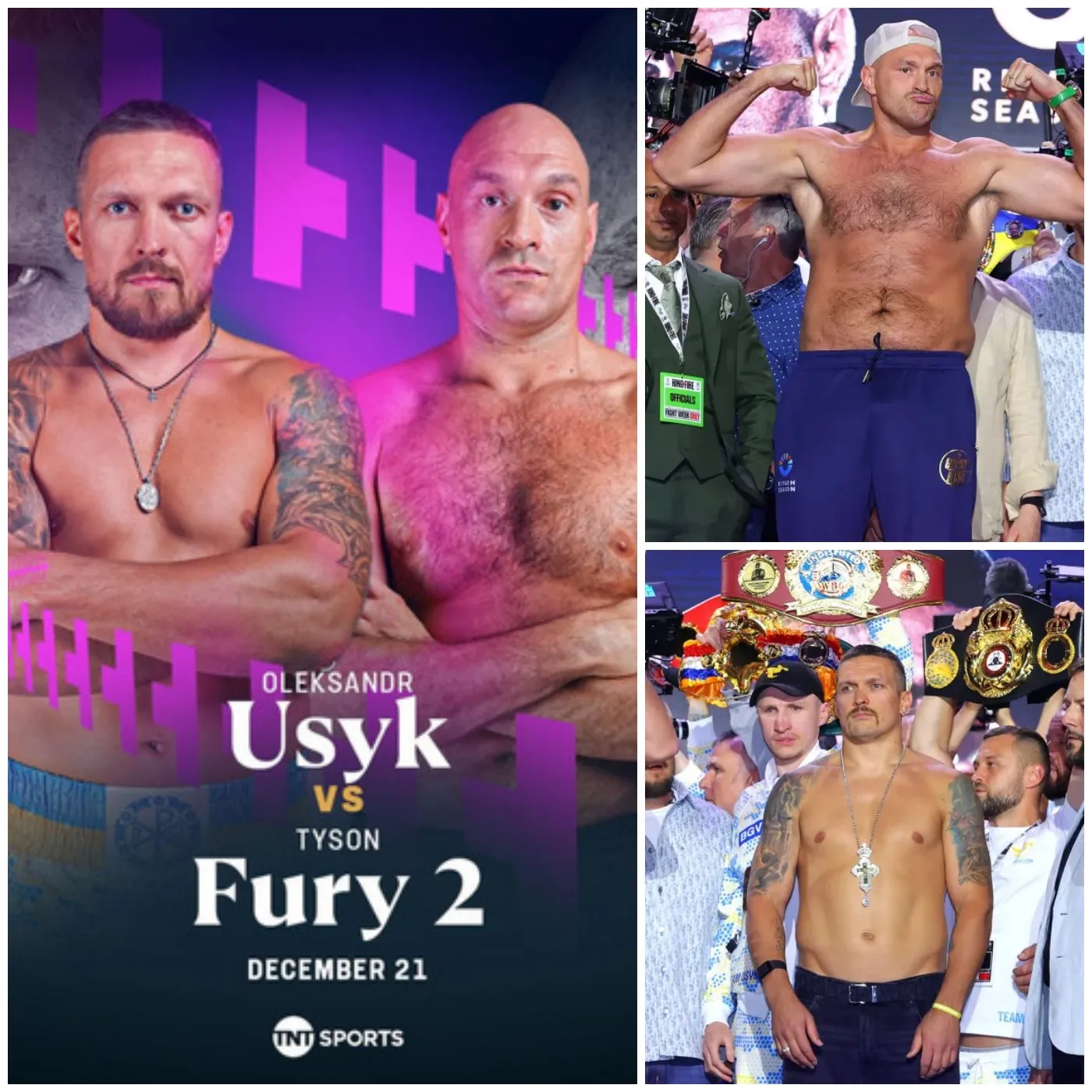 Tyson Fury vs Oleksandr Usyk II-A Highly Anticipated Rematch That Could Earn £150 Million in Prize Money