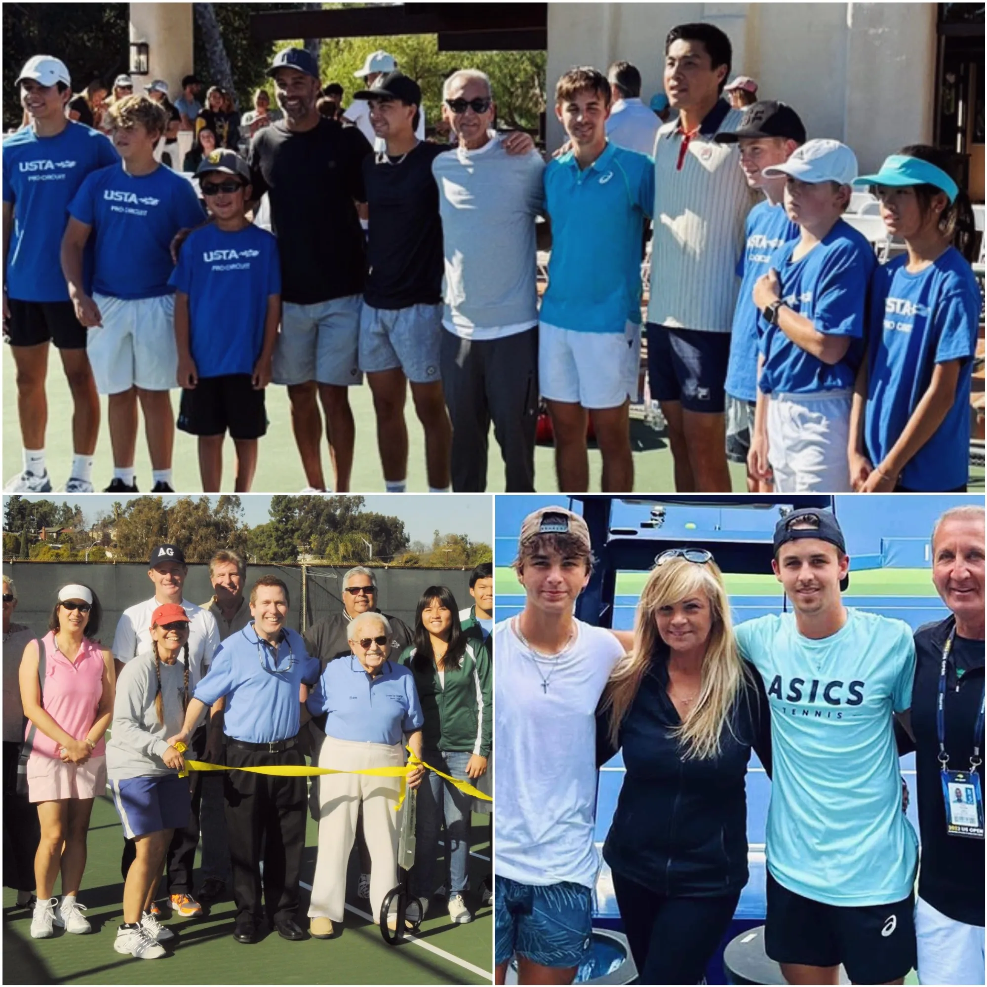 James Blake and Brandon Nakashima Shine at San Diego Fundraiser to Support Coach Tom Svajda