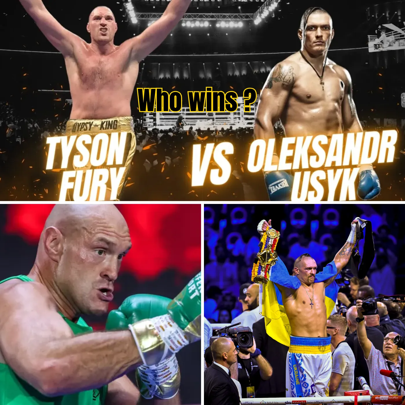 The Intensity of Fury tyson’s Rematch with Oleksandr Usyk: A Clash for The competitive glory