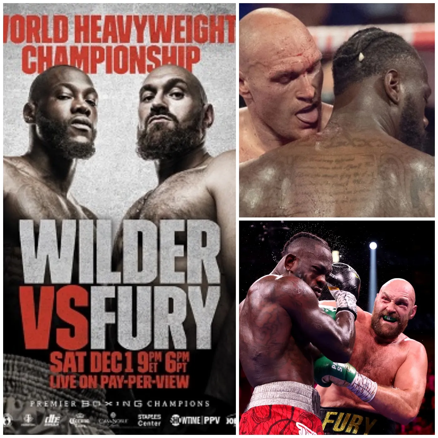 Deontay Wilder Claims Tyson Fury Risks Diabetes After Tasting His Blood During Their Fight