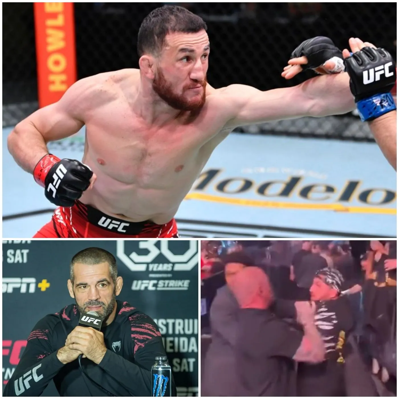 Matt Brown defends Merab Dvalishvili after fan altercation at UFC 310: “You touch me, I’m f*cking you up”