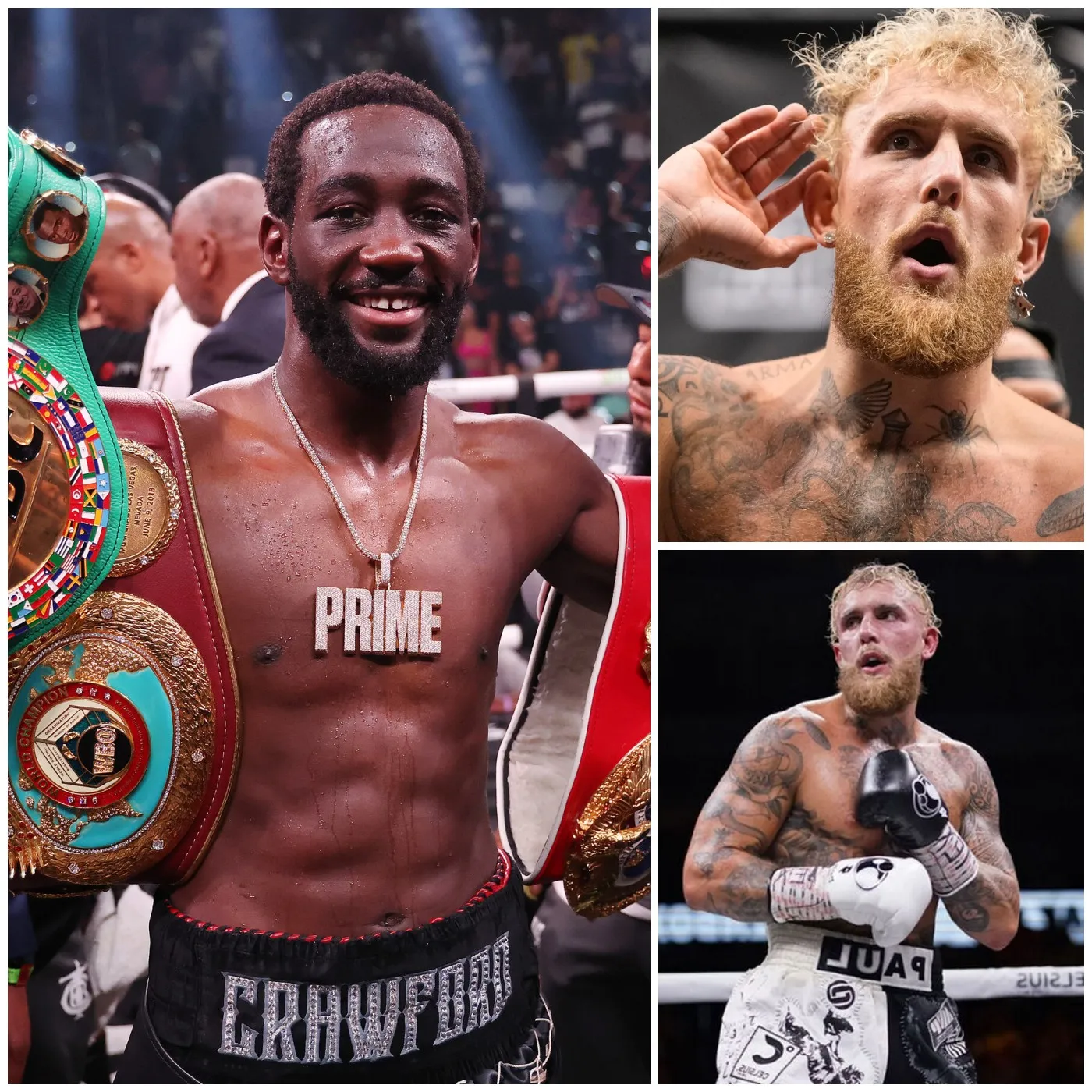 Terence Crawford Tells Carl Froch To His Face If He Would Stand Any Chance Against Jake Paul