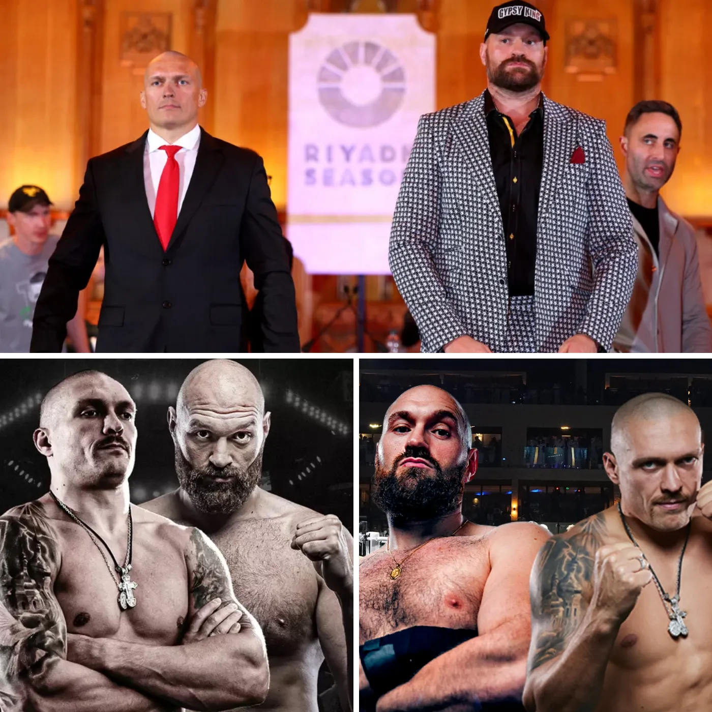 Tyson Fury and Oleksandr Usyk: Heated Words Before a Legendary Heavyweight Battle