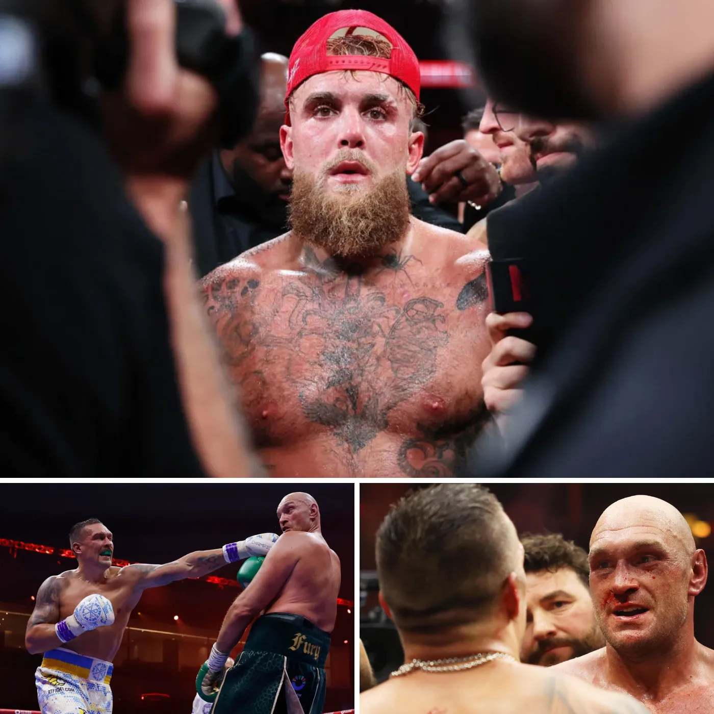 Jake Paul’s Excitement Over Usyk vs. Fury Rematch