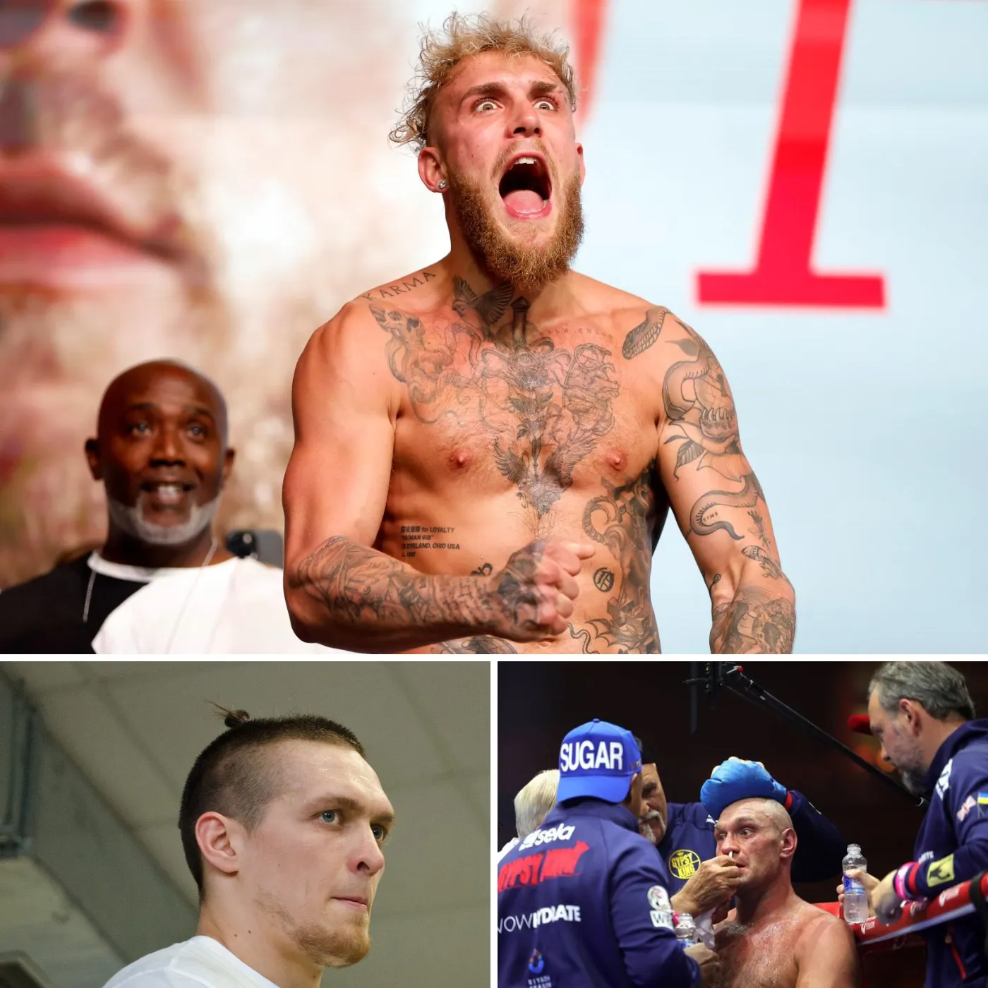 Jake Paul’s Excitement Over Usyk vs. Fury Rematc