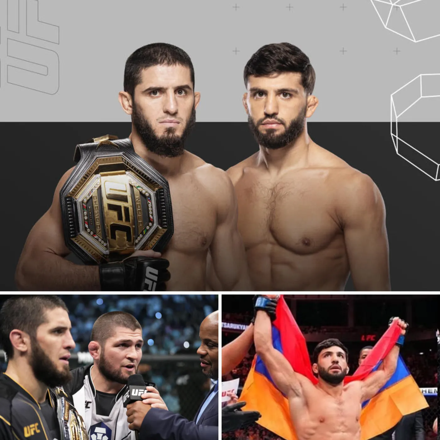 Arman Tsarukyan is targeting Khabib Nurmagomedov, he ignores young opponent Islam Makhachev