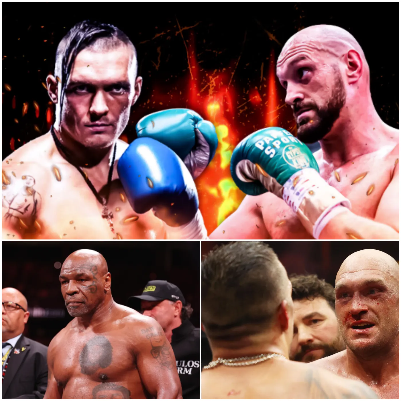 Mike Tyson Reveals the Secret to Defeating Usyk for Tyson Fury