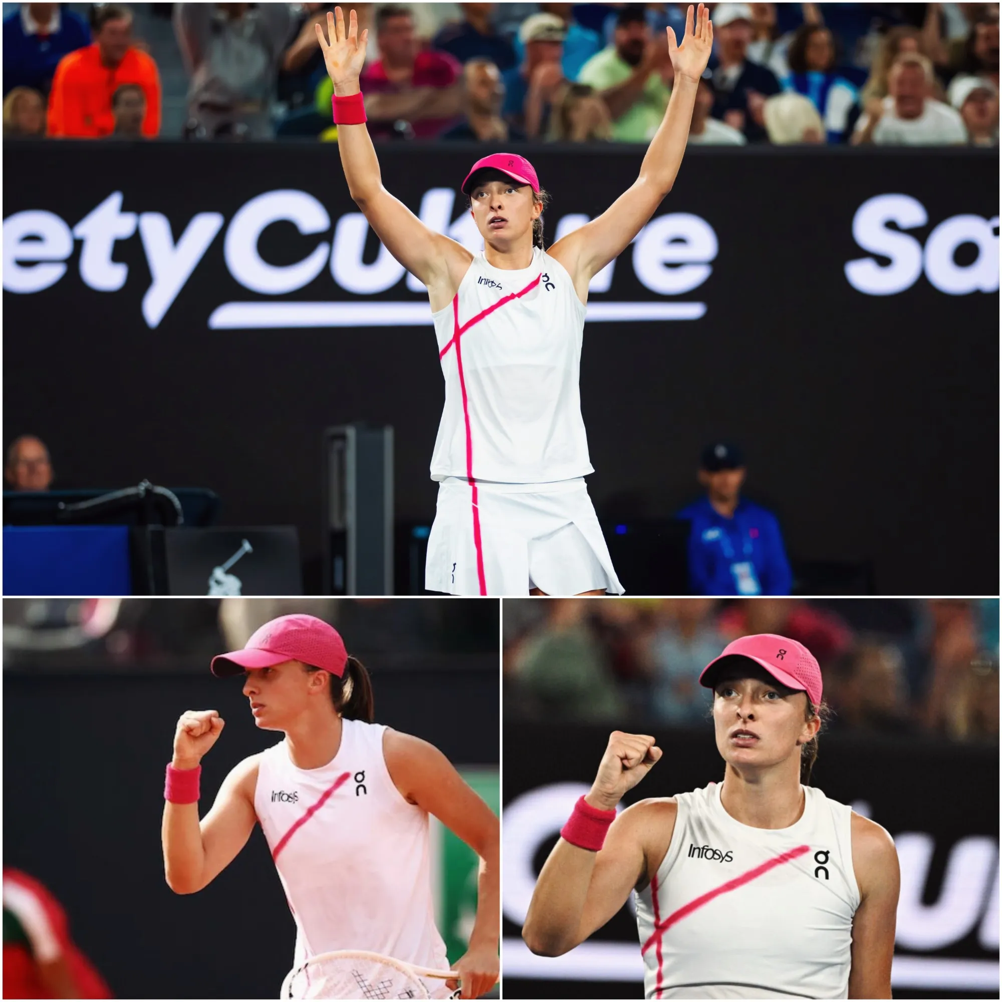 Iga Swiatek Survives Danielle Collins Battle and the Biggest WTA Grand Slam Moments of 2024