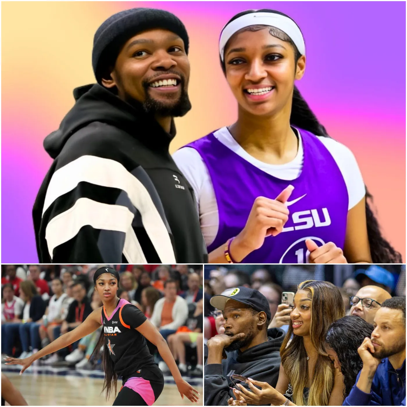 Age Gap Debate Erupts After Kevin Durant and Angel Reese Confirm Relationship