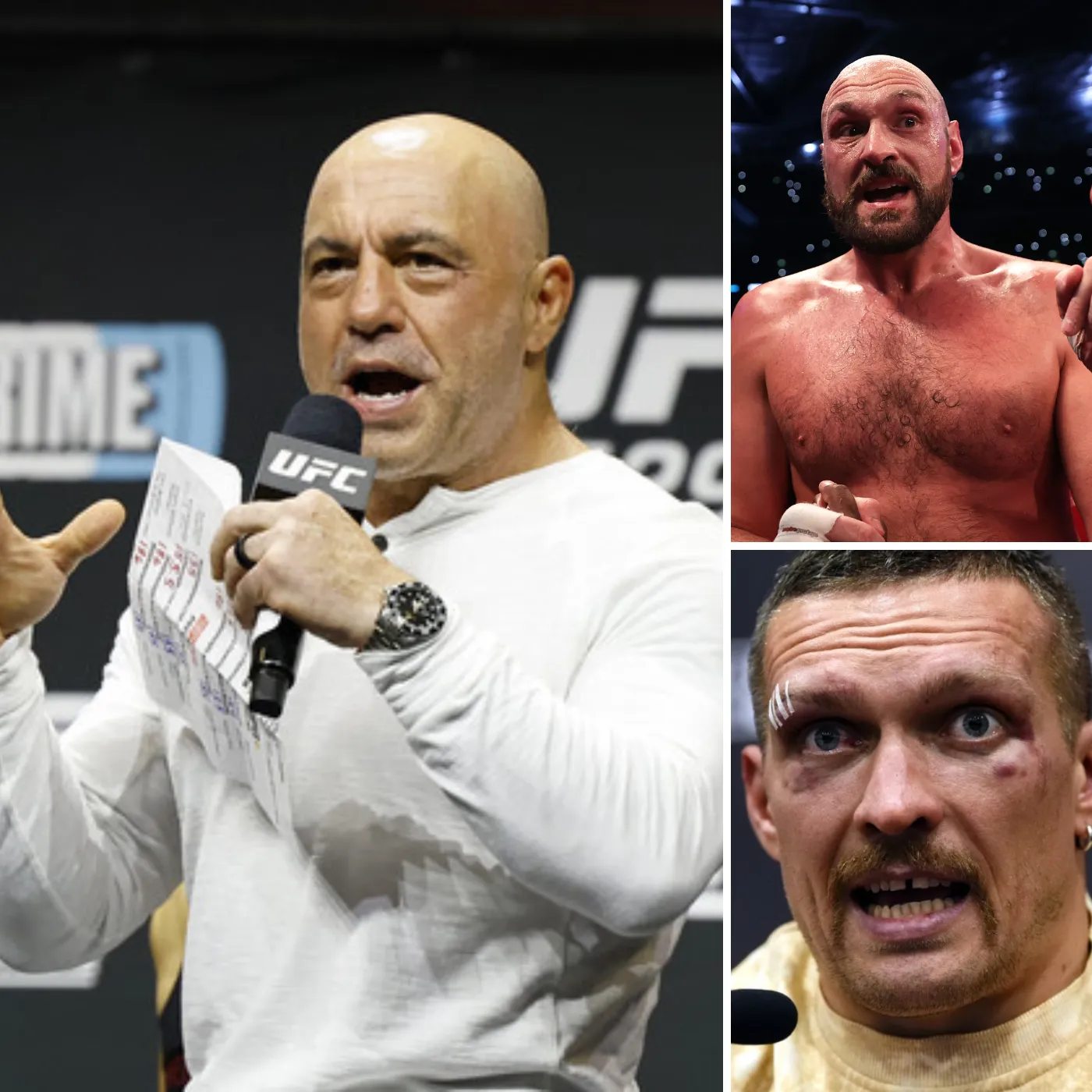 Joe Rogan Critiques Tyson Fury Ahead of Rematch with Oleksandr Usyk