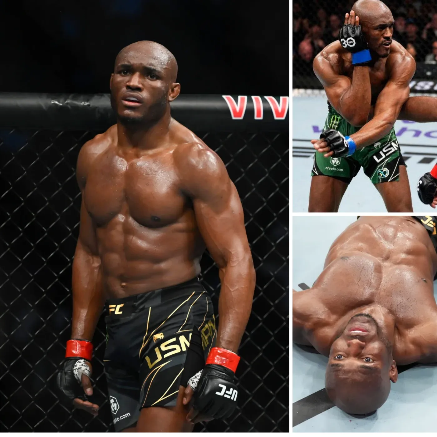 Kamaru Usman drops significantly in the Welterweight rankings