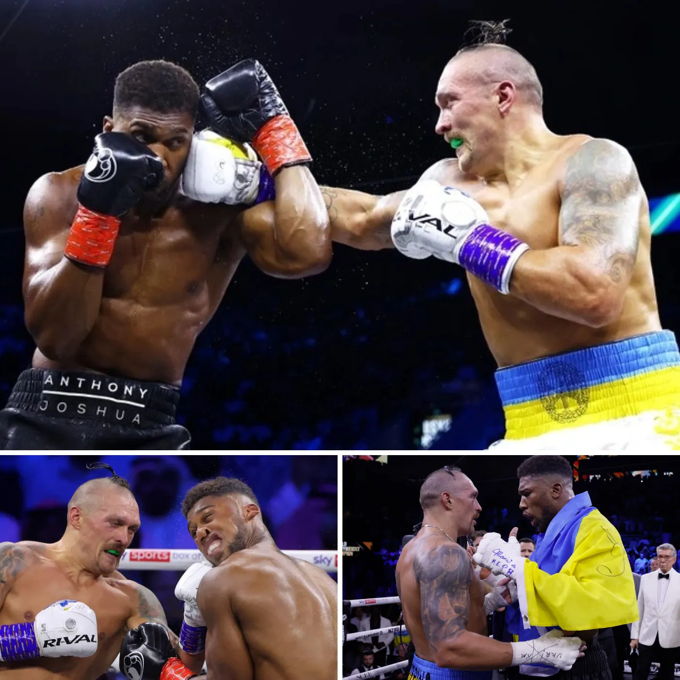 Anthony Joshua Surprises Everyone by Publicly Supporting Oleksandr Usyk: A New Wave in the World of Boxing!