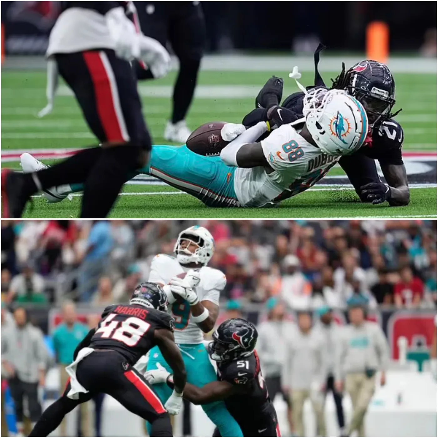 image_675f9df4e8321 Dolphins’ Grant DuBose Stretchered Off, Remains Hospitalized