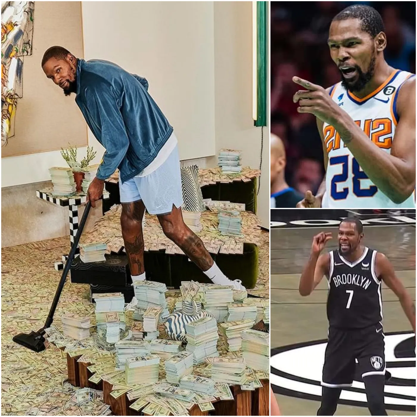 Kevin Durant ‘Cleans Out The Rich Room’! Bragging Is Not Light.