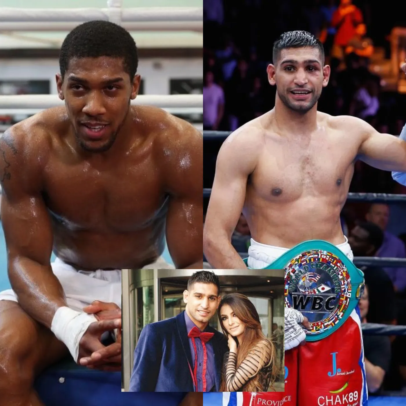 Anthony Joshua’s Shocking Link to Amir Khan’s Wife: The Scandal That Rocked the Boxing World