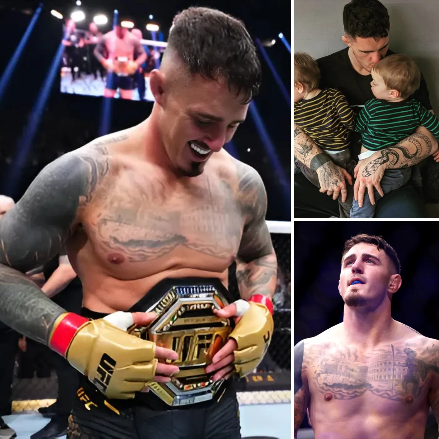 The noble goal of Tom Aspinall post-MMA career