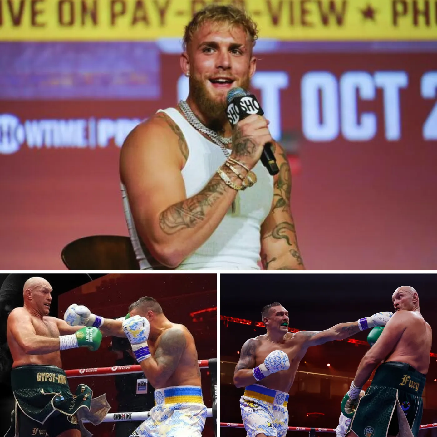 Jake Paul’s Words Ahead of the Fury vs. Usyk Rematch What You Need to Know