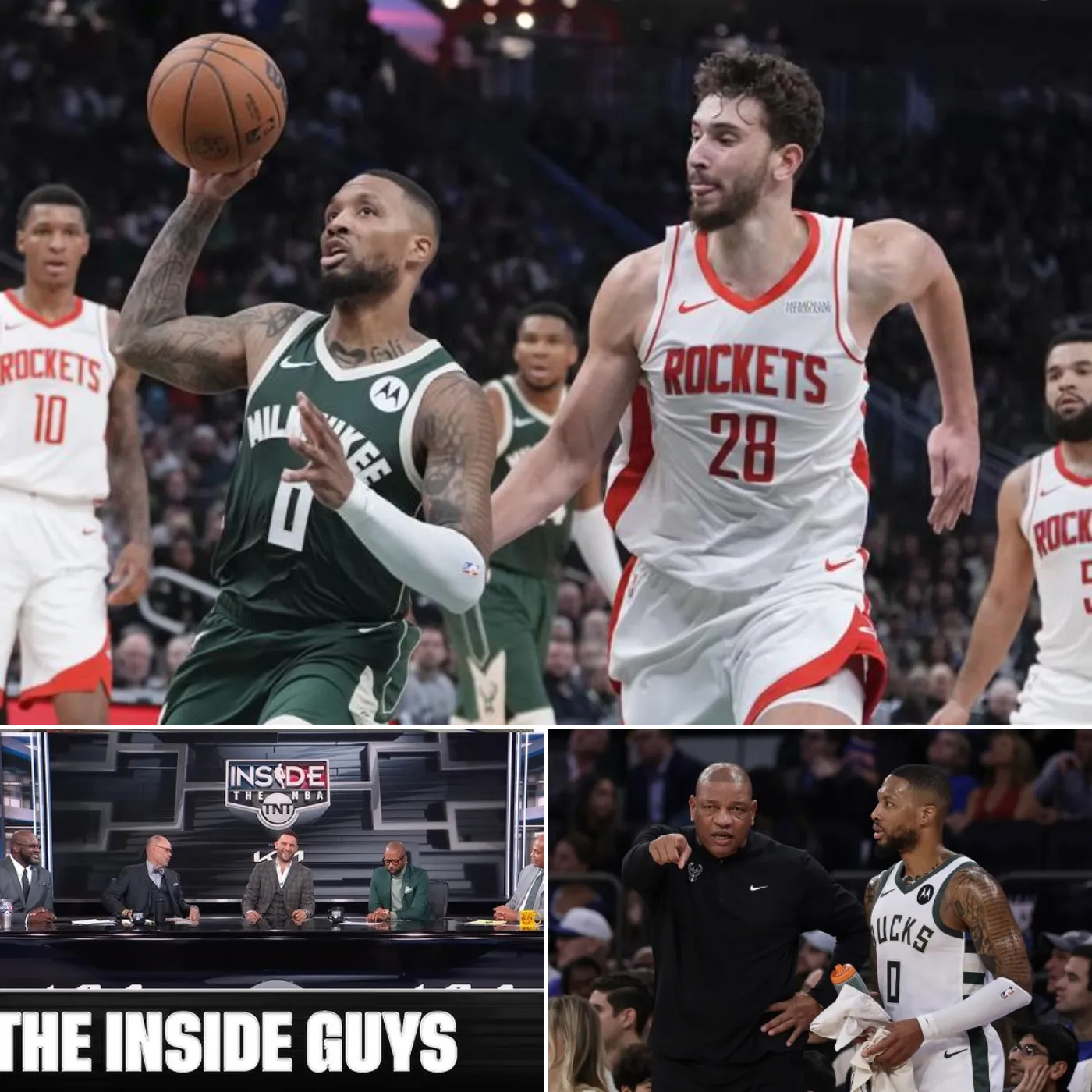 Damian Lillard Catches Up with the Inside Guys After Milwaukee’s Big Win