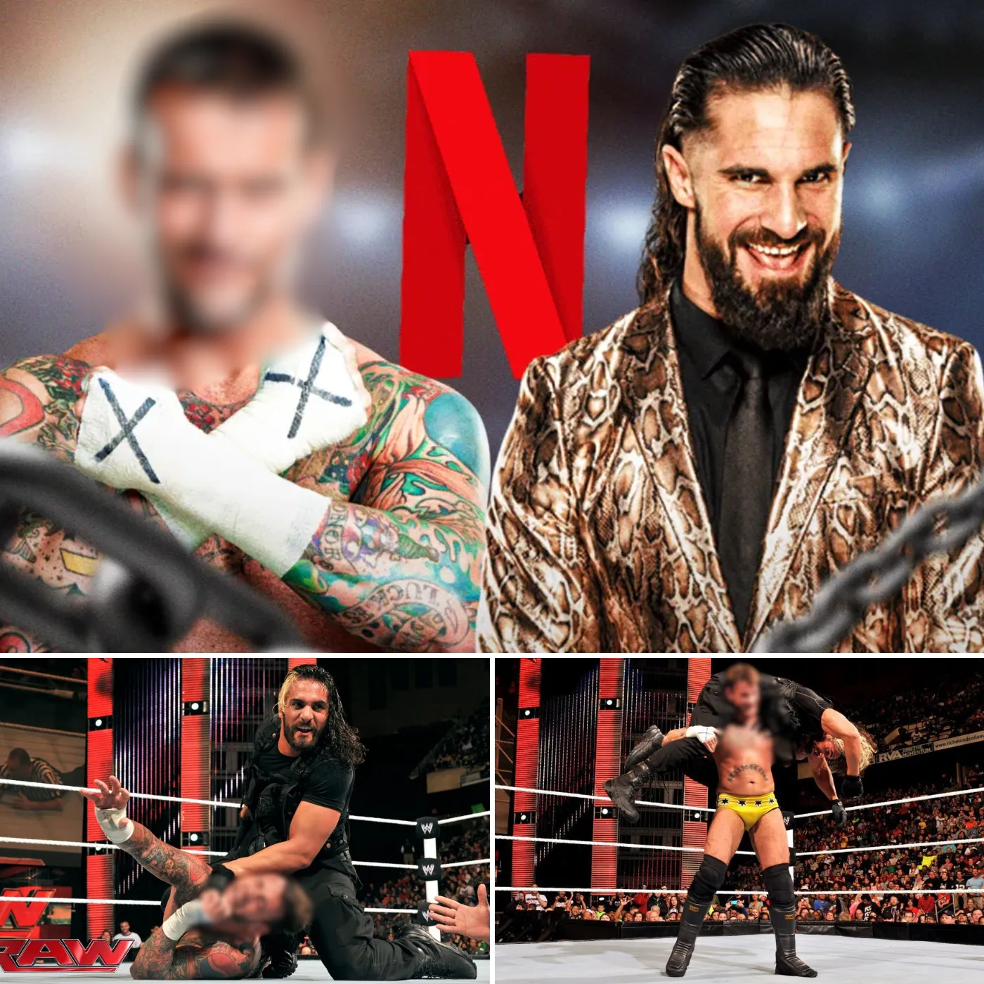 WWE Surprises Fans with Announcement Involving Seth Rollins and a Fierce Opponent Facing Off on Netflix, Shocking Everyone